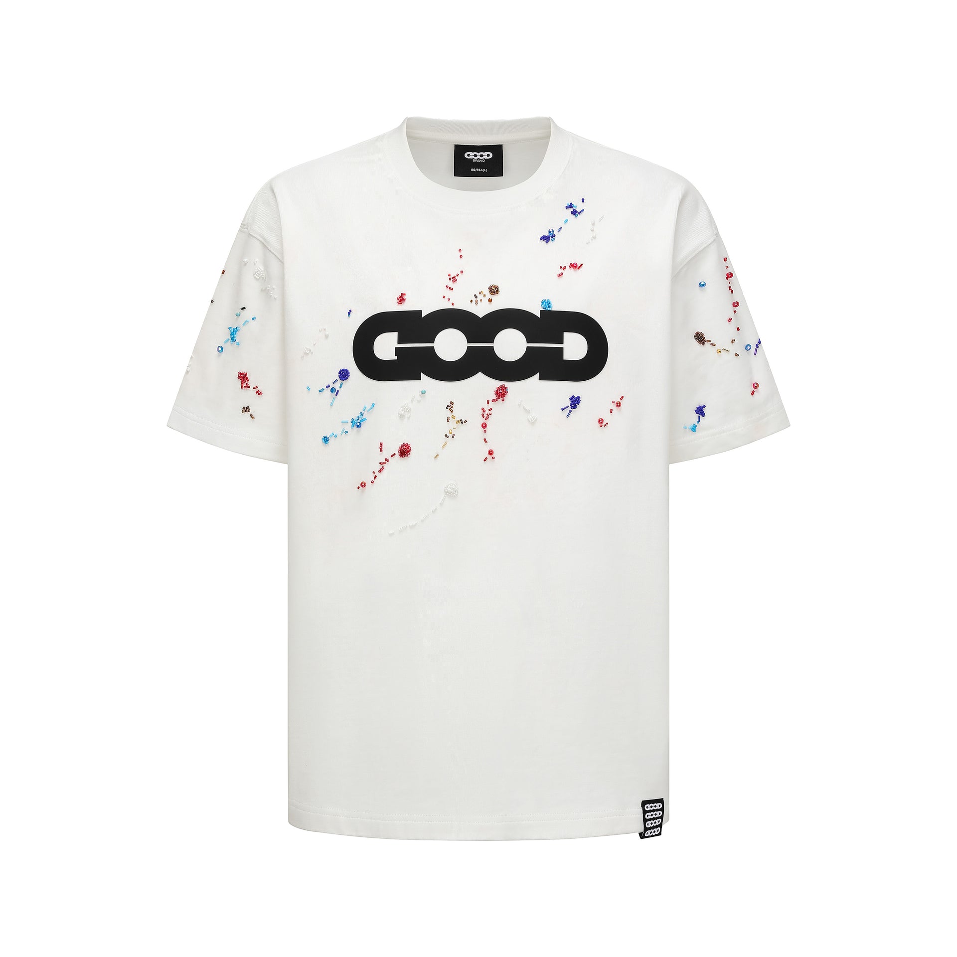 GOODBRAND Rainbow Candy Beads Logo T-Shirt