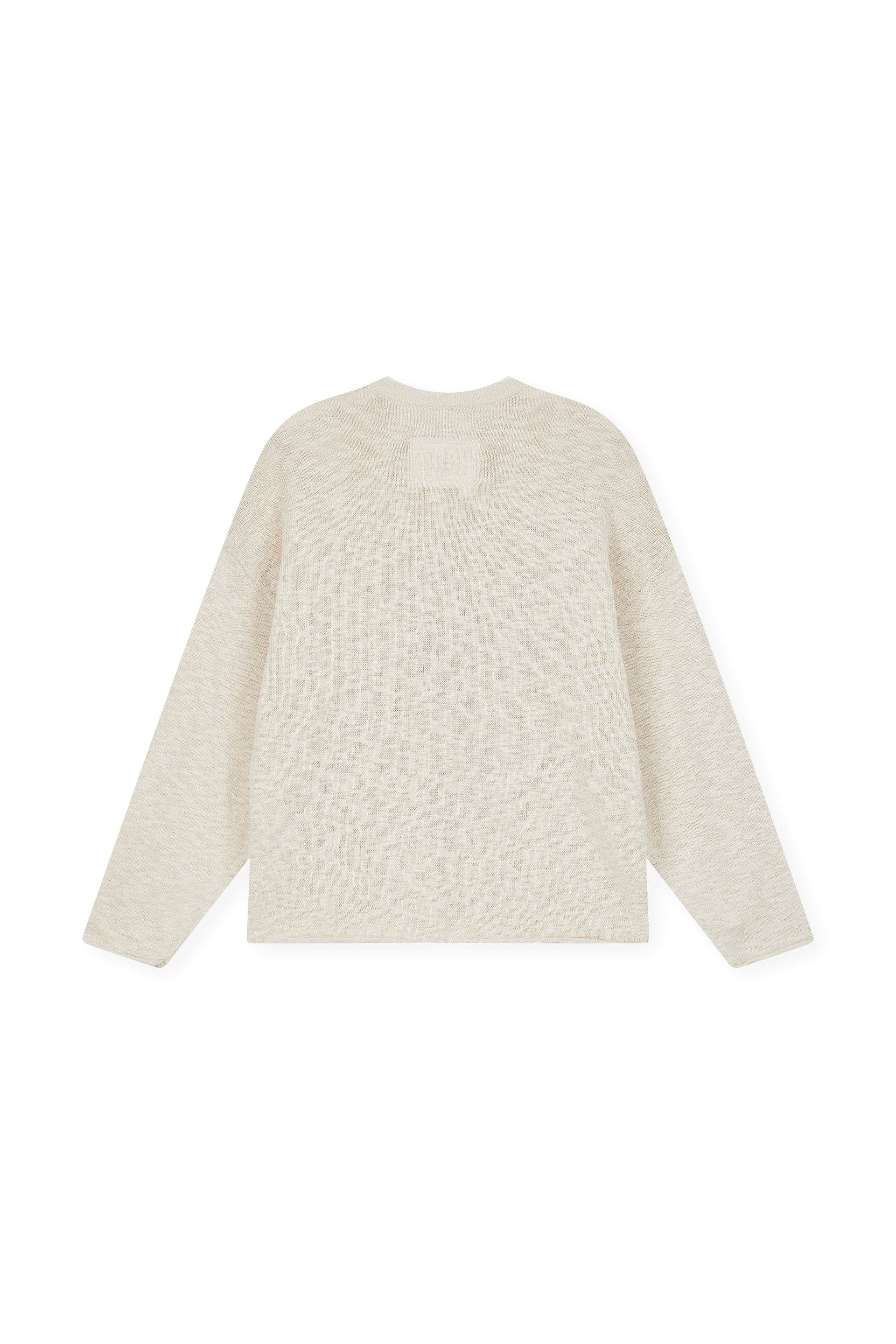 The Salvages Crop Cotton Print Hoodie