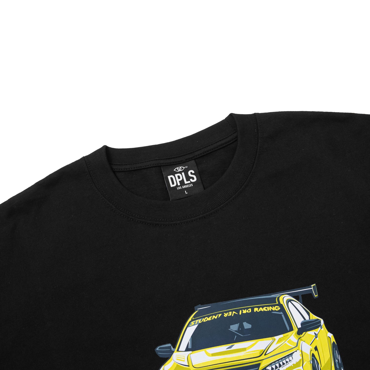 DPLS student driver racing T-shirt