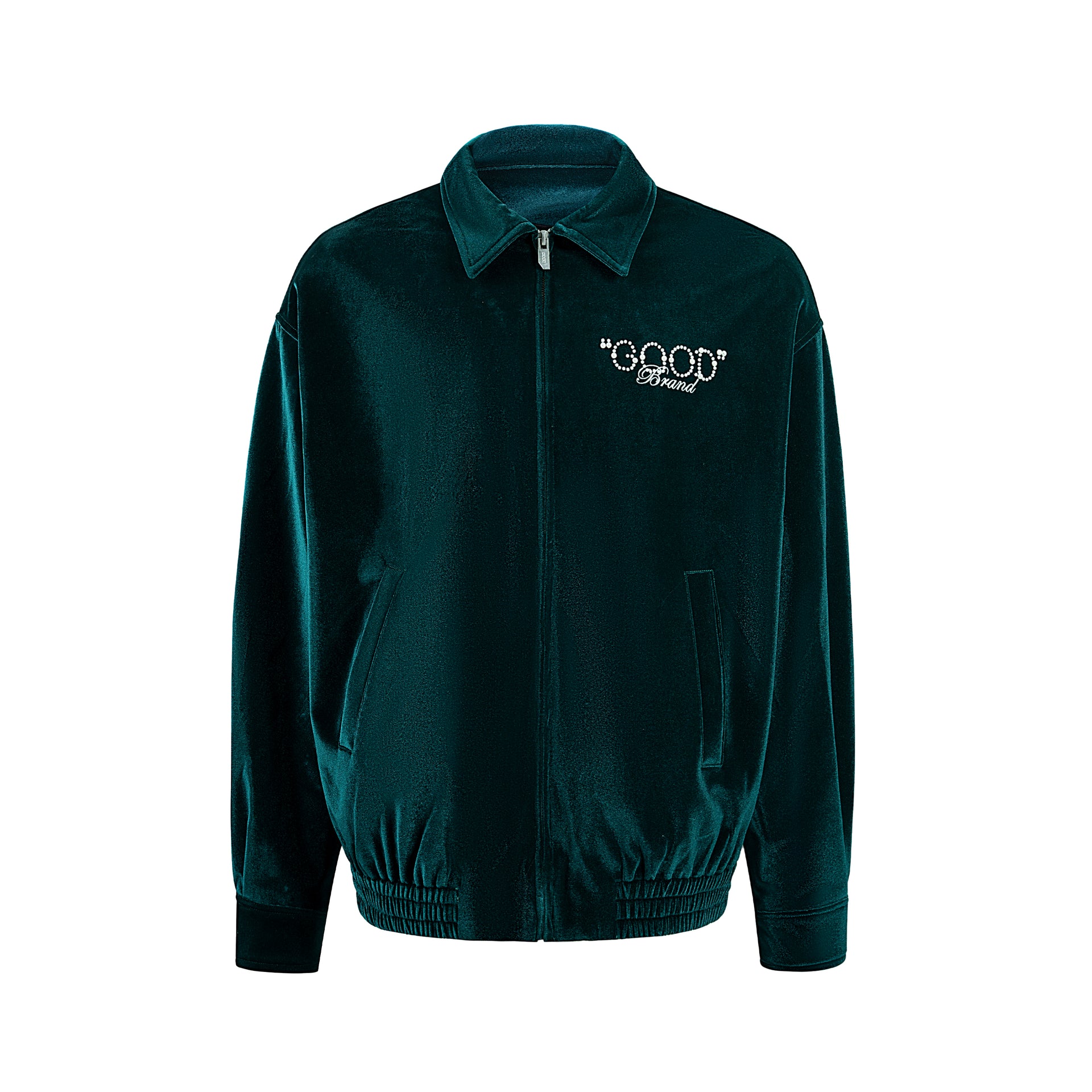 GOODBRAND 2024F/W LOVE IS GOOD Pearl Velvet Jacket