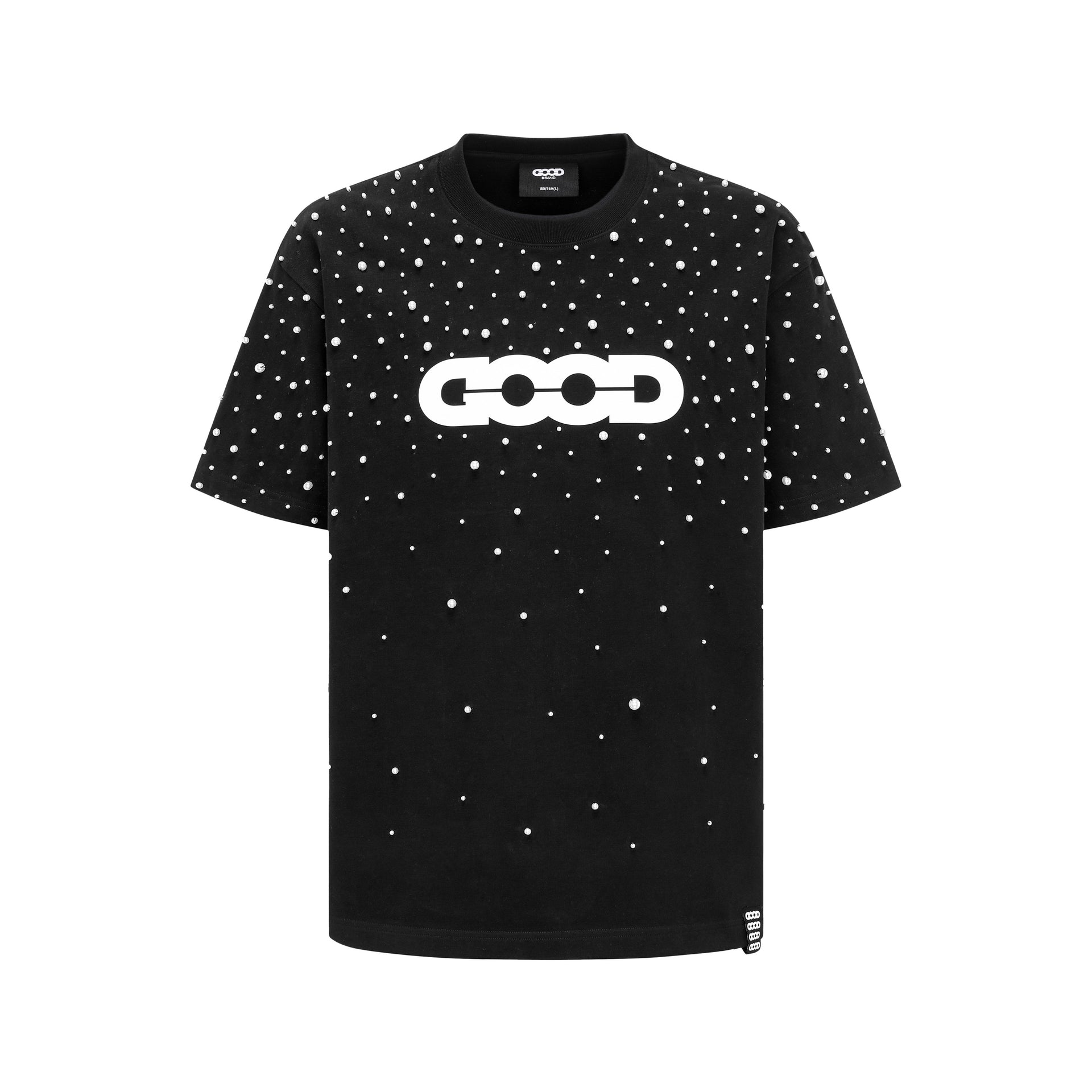 GOODBRAND Scattered Pearl Logo Tee