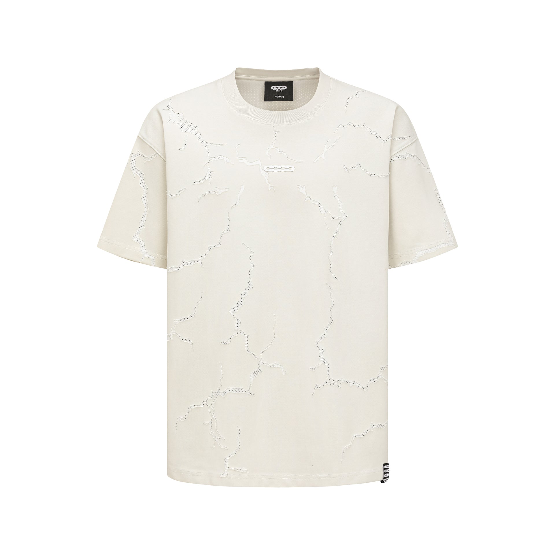GOODBRAND Lightning Washed Crack Logo Tee