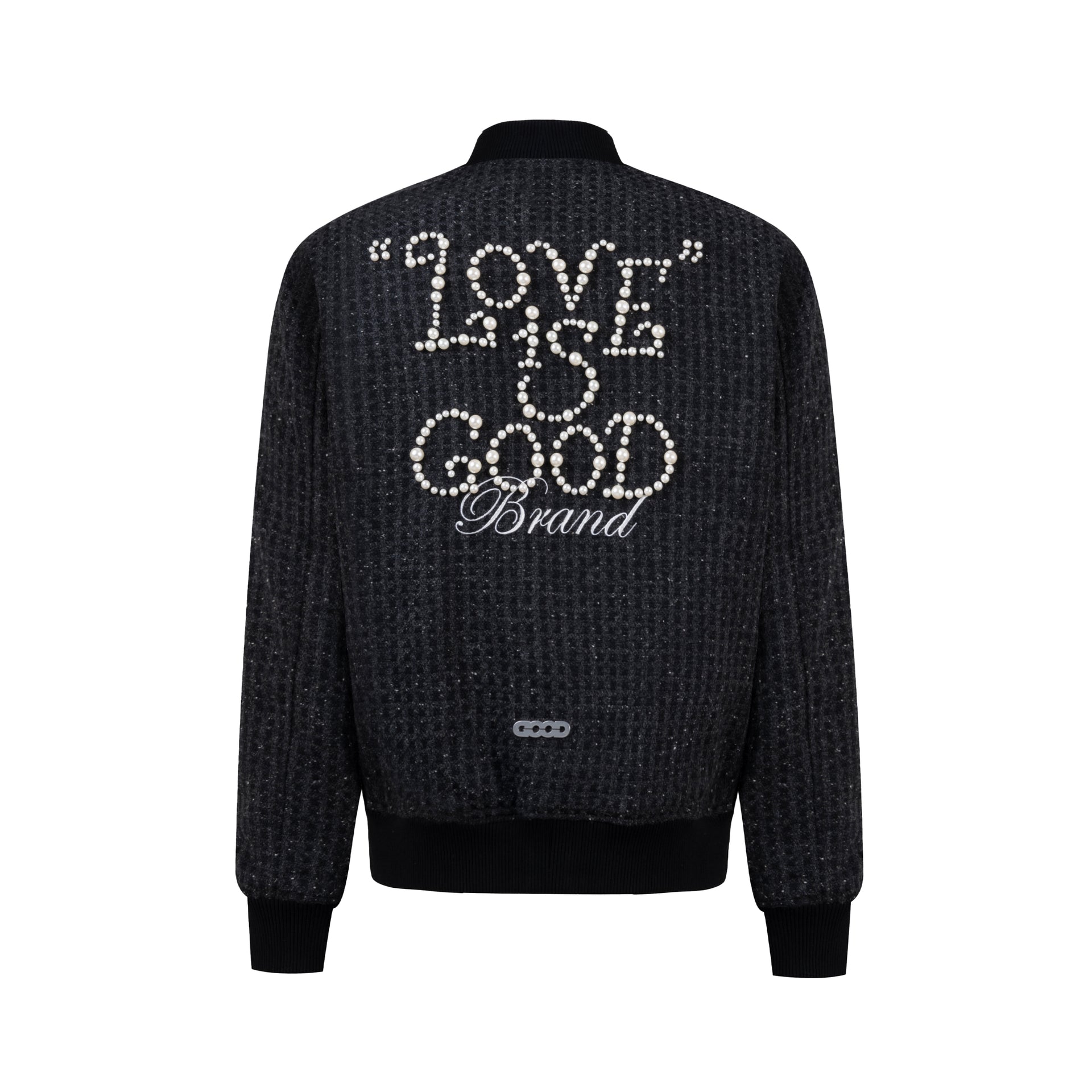GOODBRAND 2024F/W LOVE IS GOOD Pearl Tweed Jacket