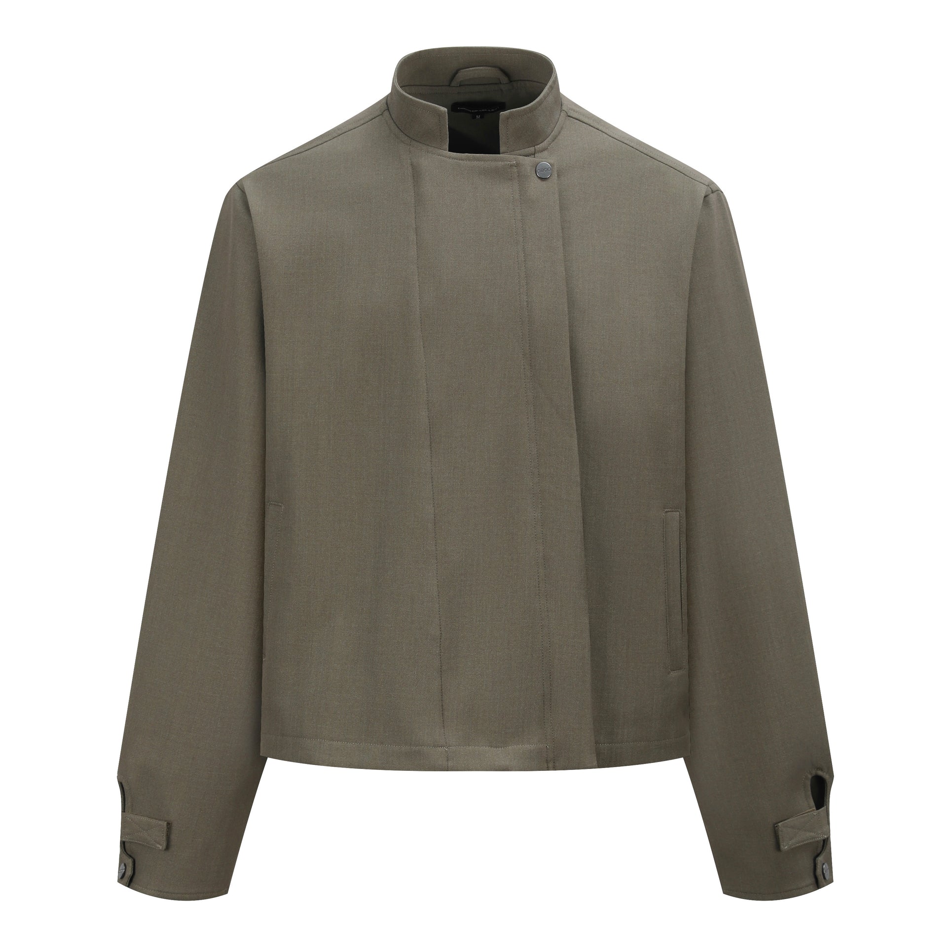 OaOO 'ARMORED' Asymmetric Military Zipper Jacket