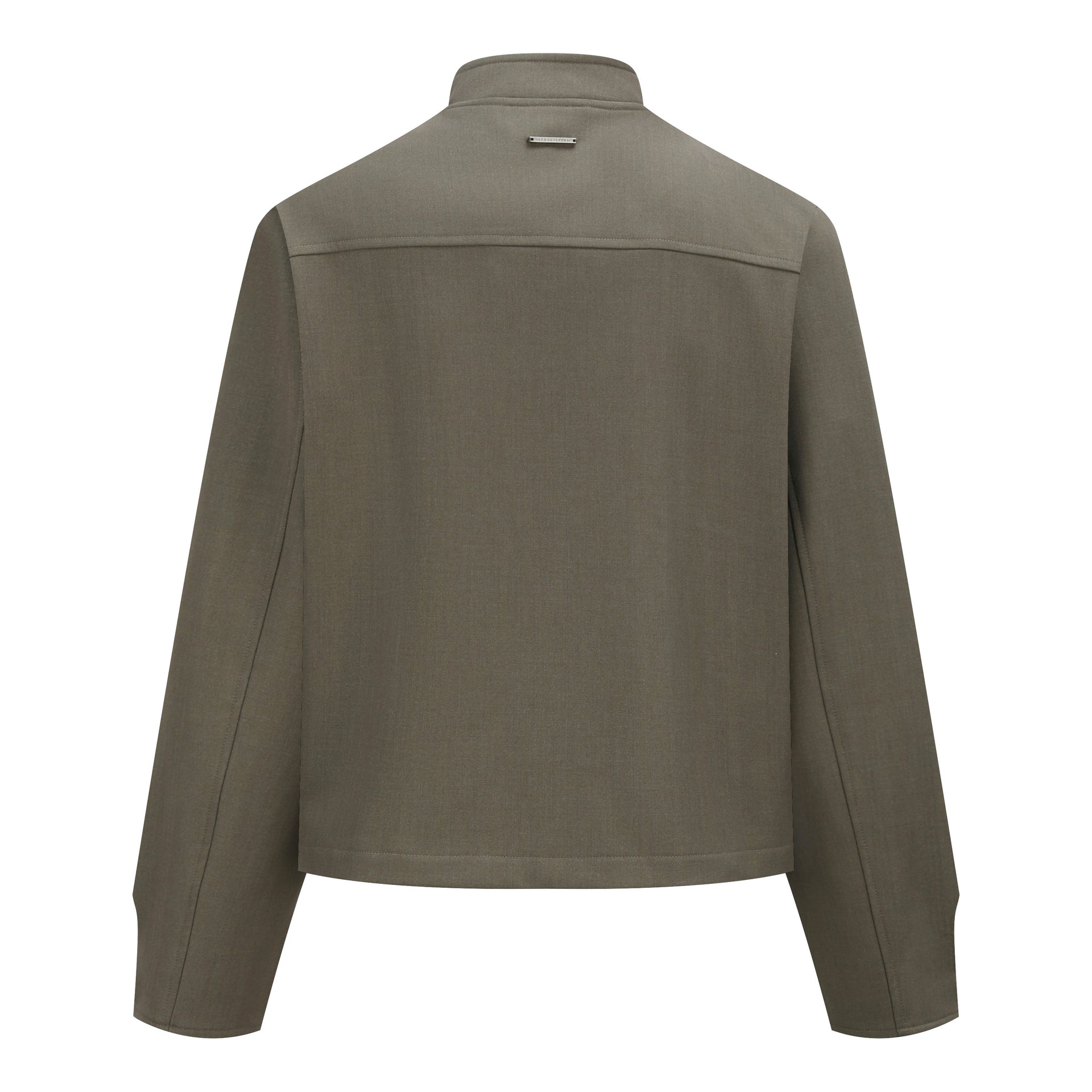 OaOO 'ARMORED' Asymmetric Military Zipper Jacket