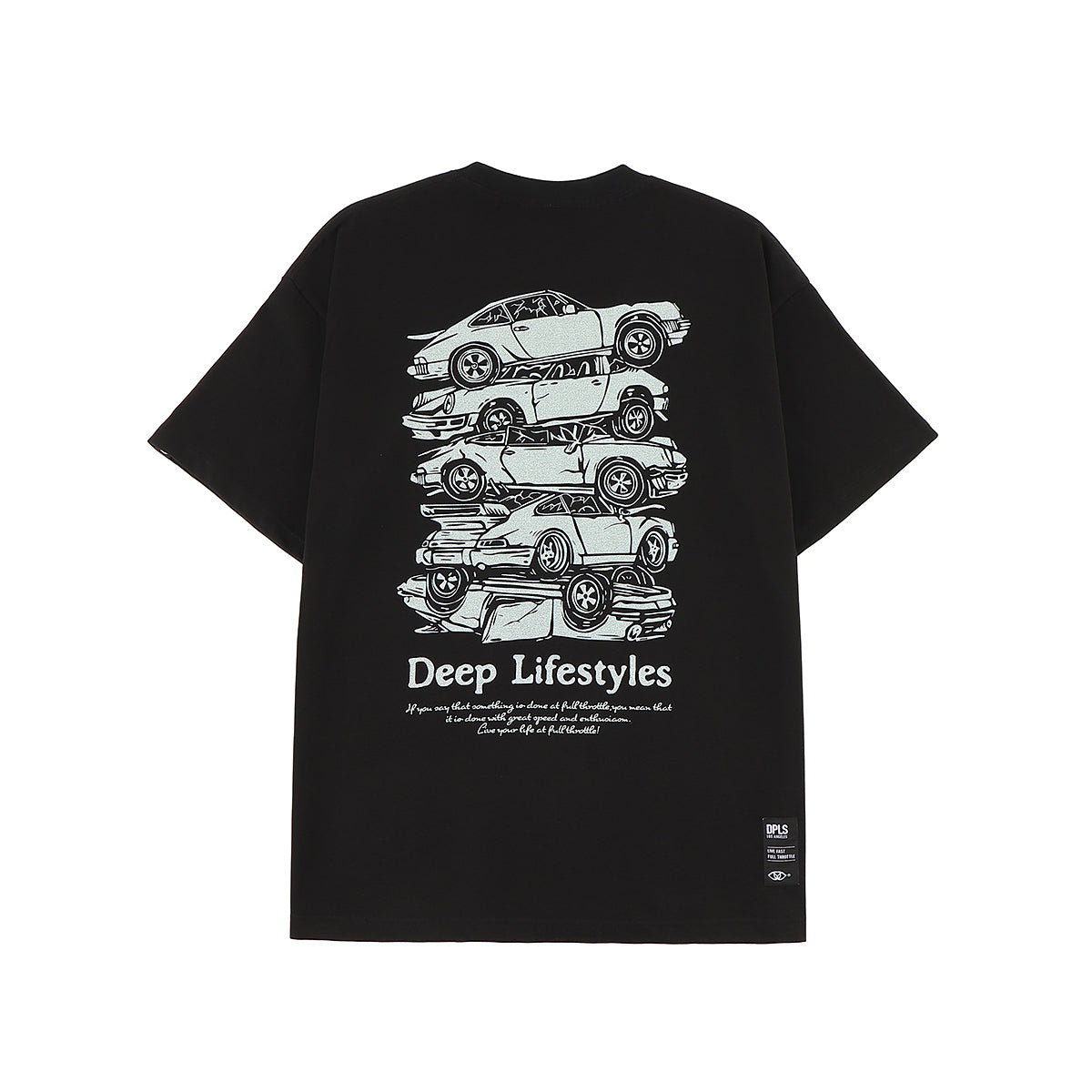 DPLS Porsche Evolution Stack ComplexConHK Limited Edition T-shirt