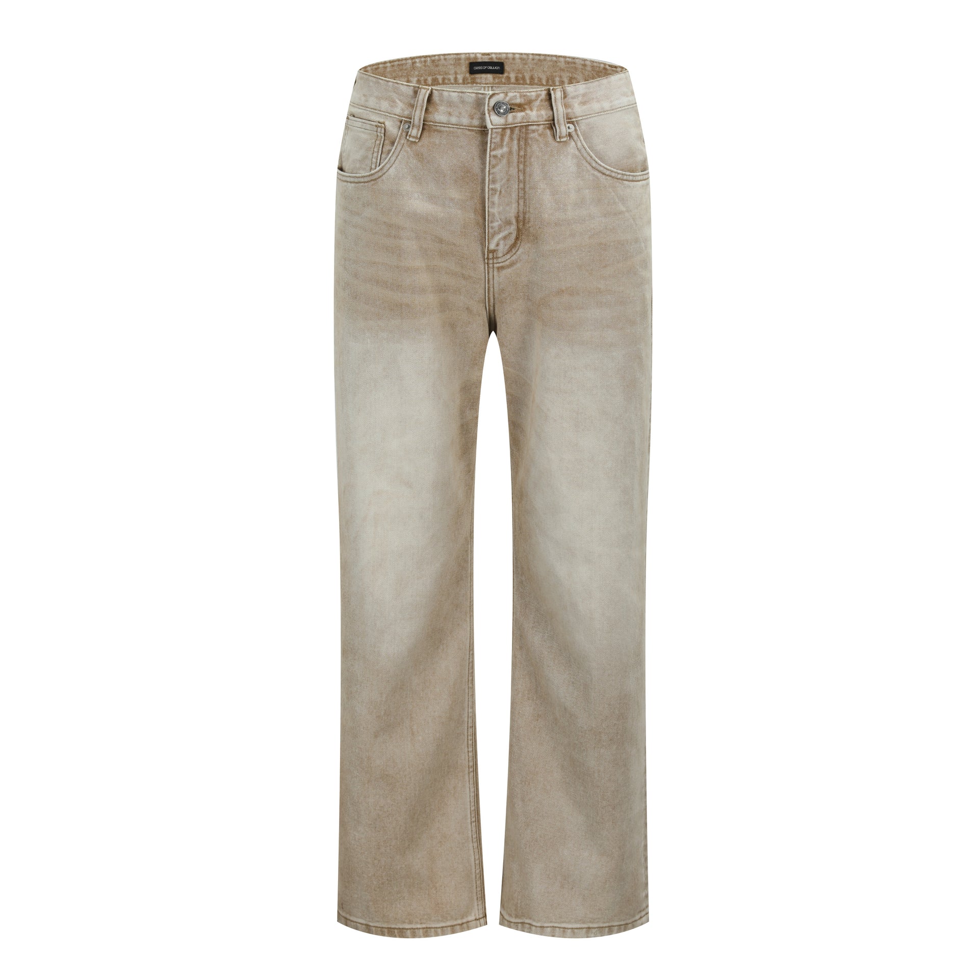 OaOO 'SANDBAR' Vintage Washed Wide-fit Jeans