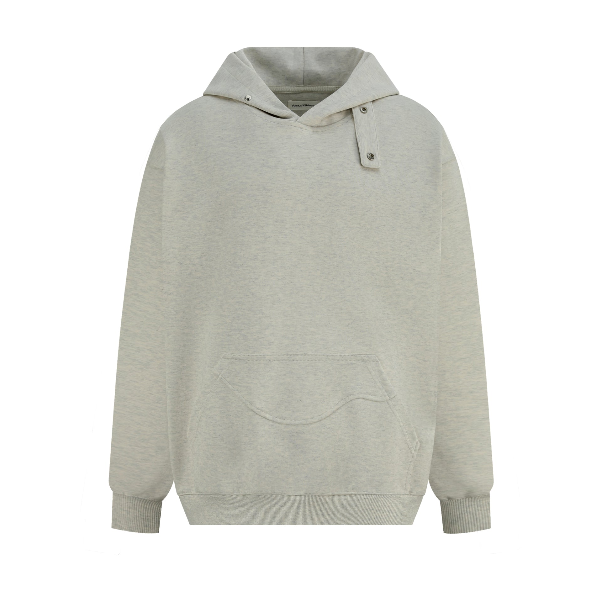 OaOO 'CLASSIC' Button-up Loose Fit Hooded Sweatshirt