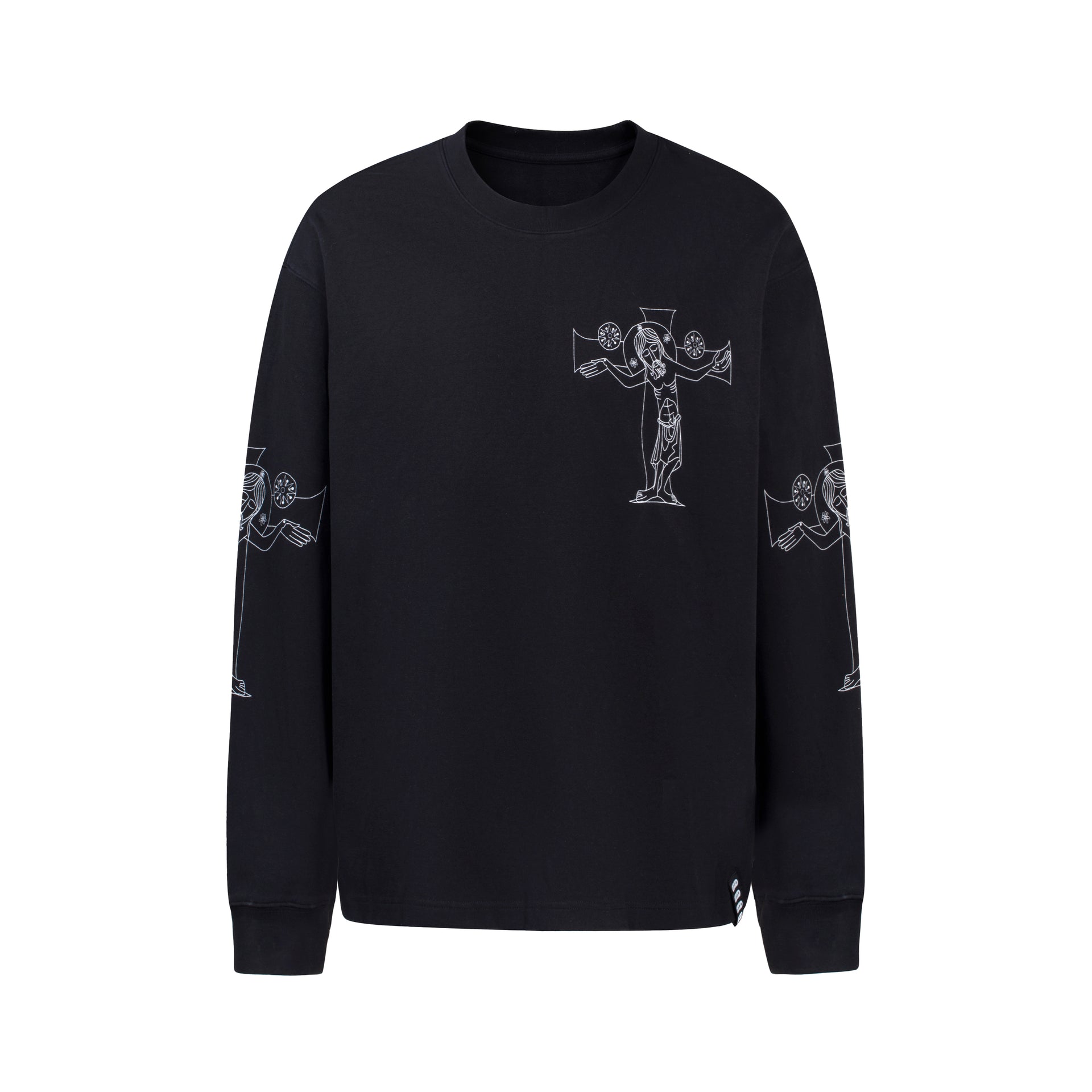 GOODBRAND 2024F/W Jesus Cross Long Sleeve