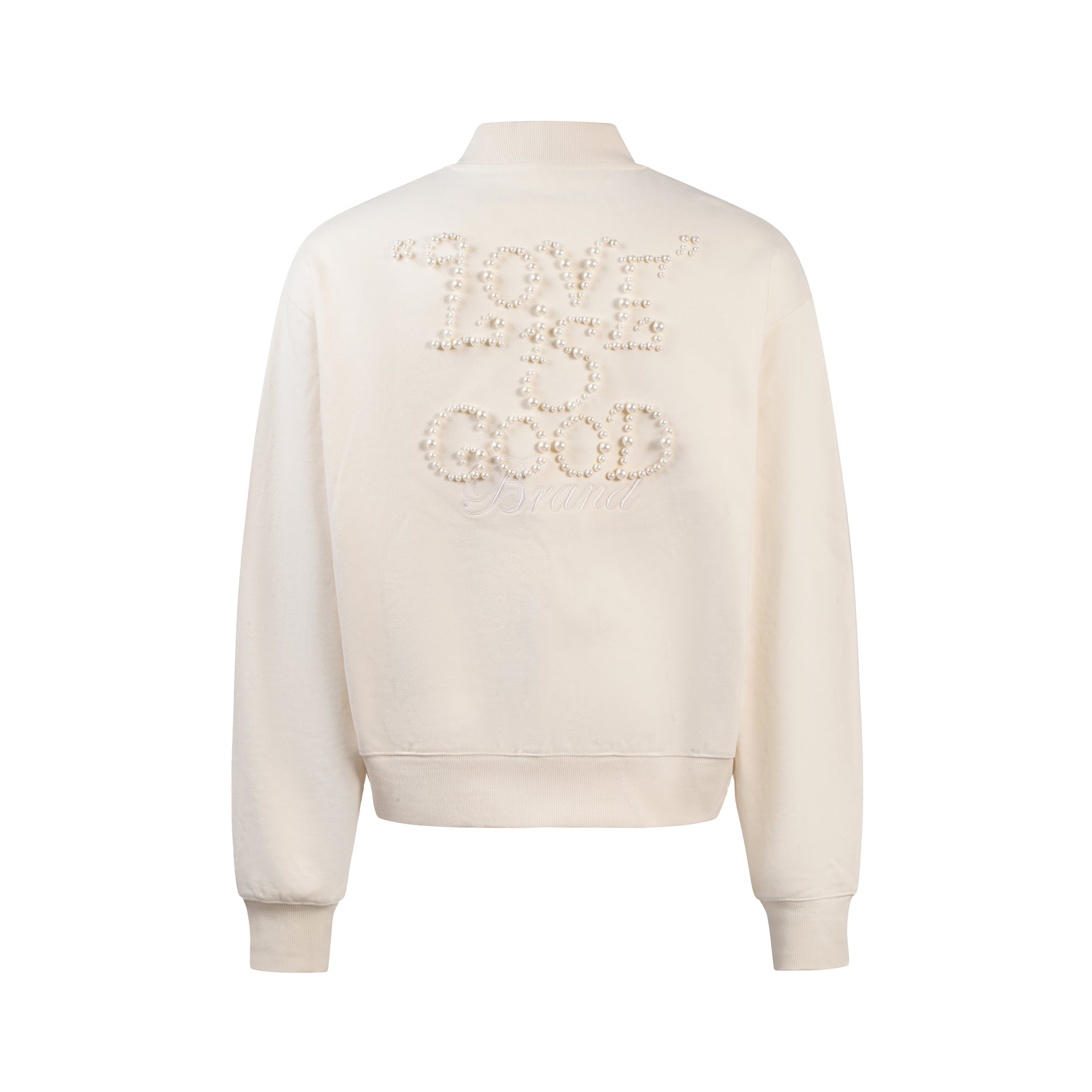 GOODBRAND 2024F/W LOVE IS GOOD Pearl Cardigan Hooded Jacket