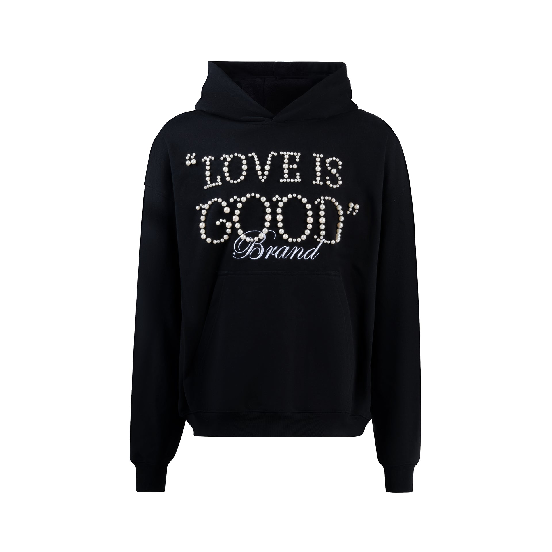 GOODBRAND 2024F/W LOVE IS GOOD Pearl Hooded Sweatshirt