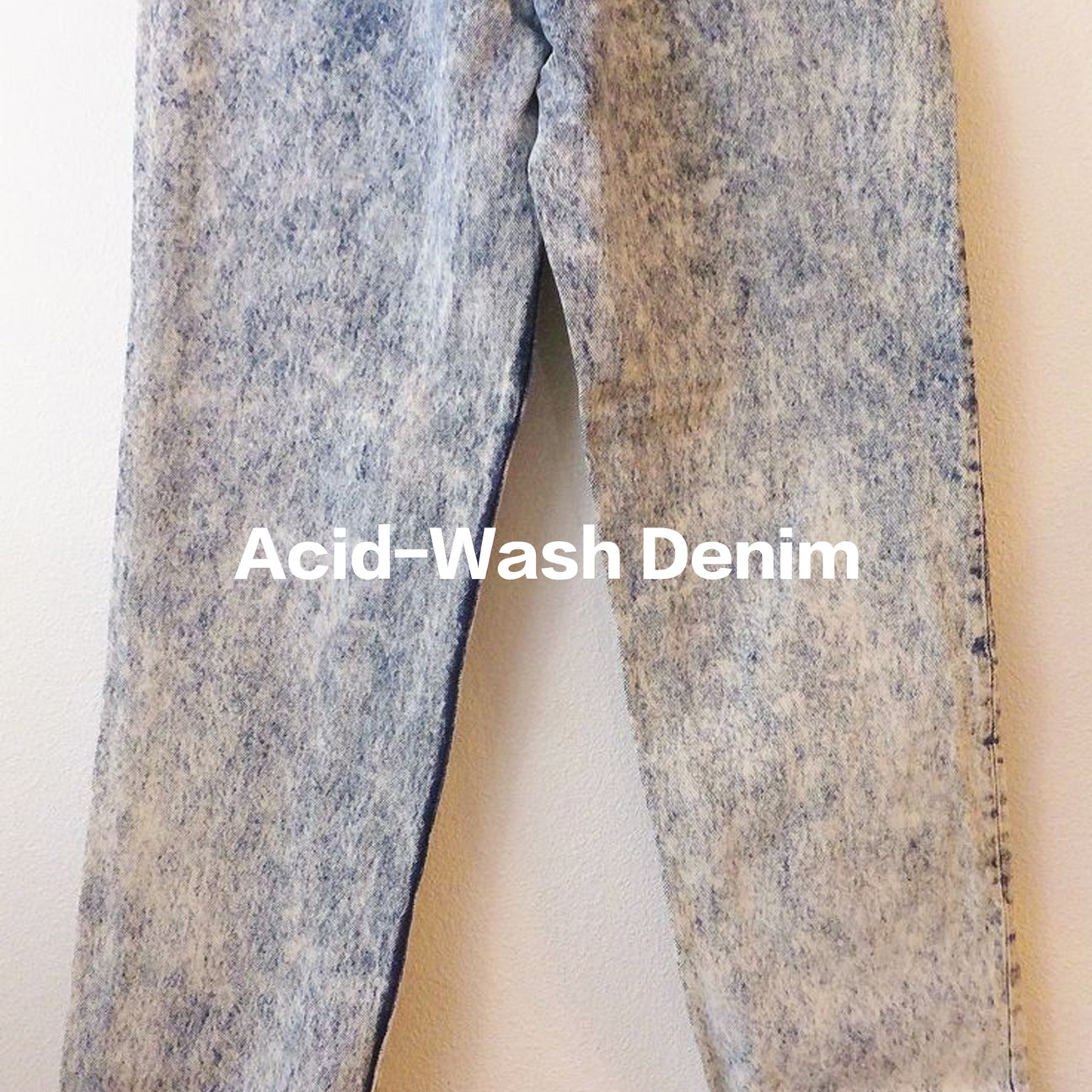 Acid-Wash Denim