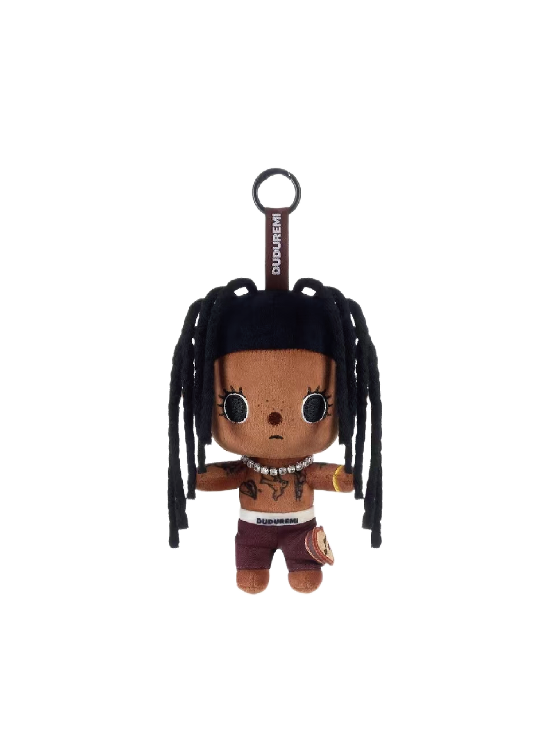 Travis Scott Plush Doll Keychain