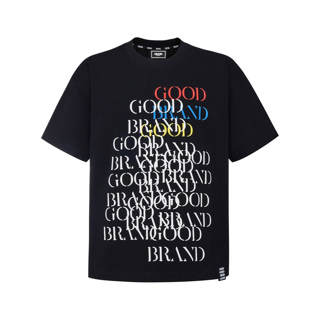 GOODBRAND2026SS  Overlapping Puff Print Unisex T-shirt