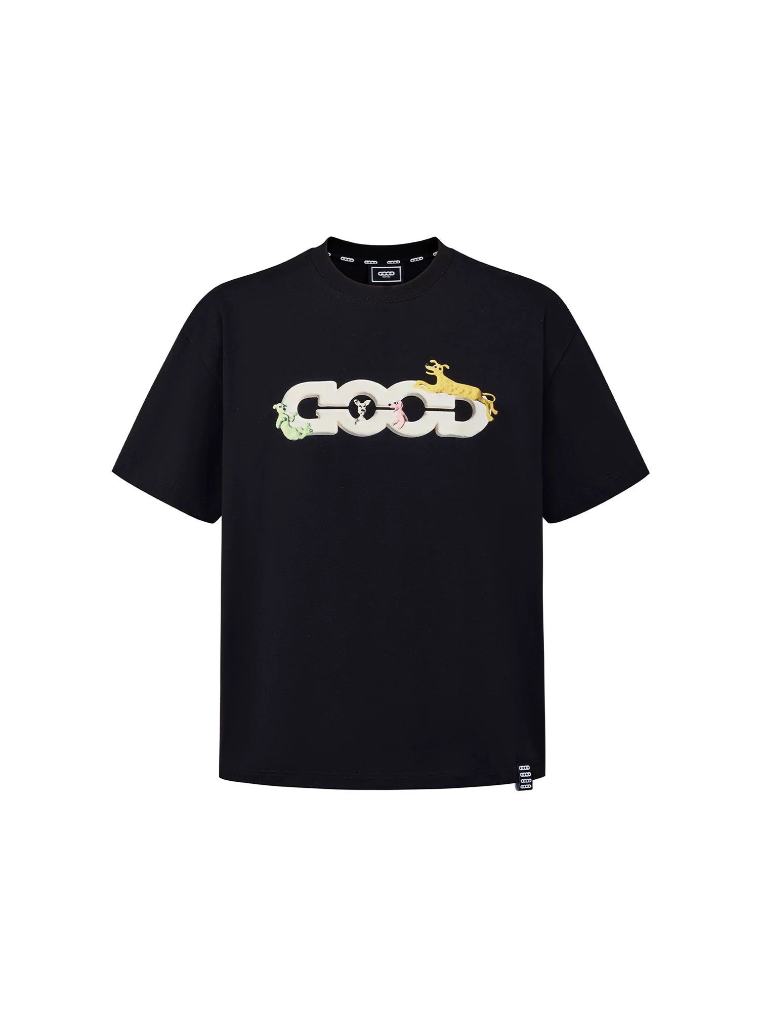 GOODBRAND 26SS Zoo Animal Puff Print T-shirt