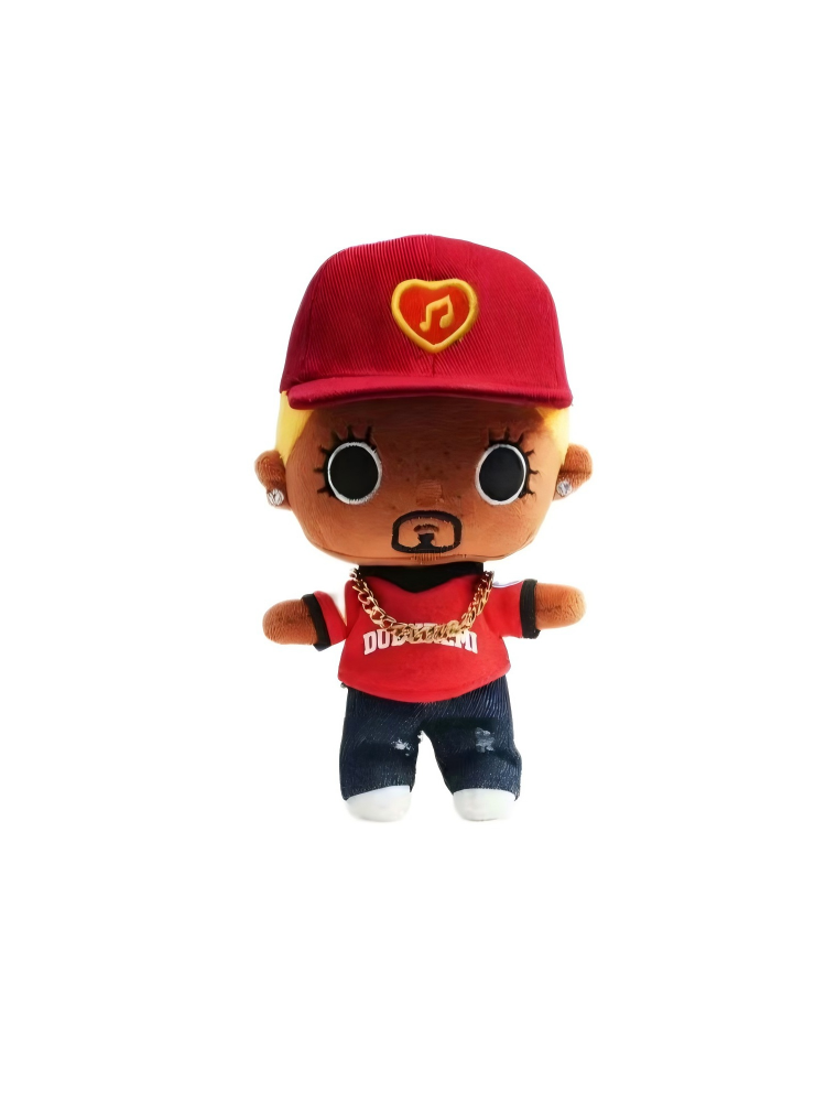 Chris Brown Plush Doll Keychain