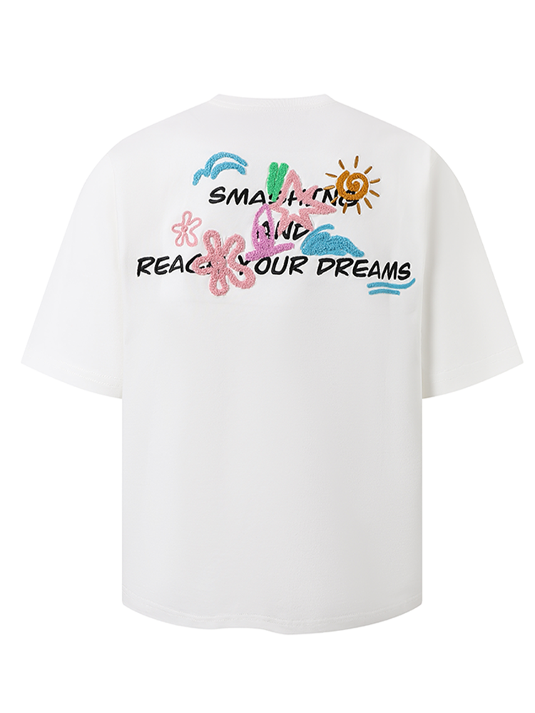 SMASHING Limited Edition "Reach Your Dreams" Chenille T-Shirt