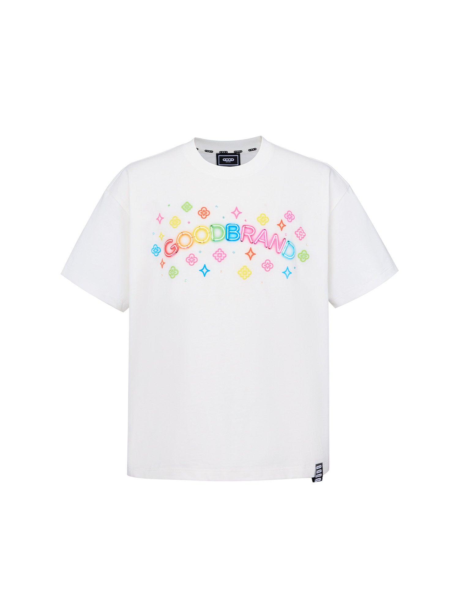 GOODBRAND26SS Neon Puff Print Unisex T-shirt