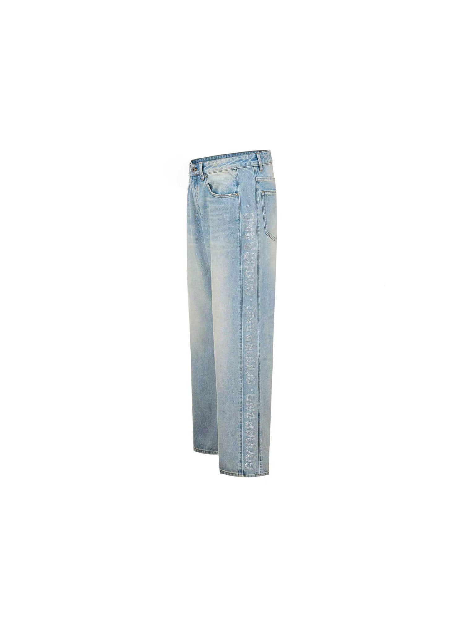 GOODBRAND 26SS Ice Blue Wide Leg Jeans