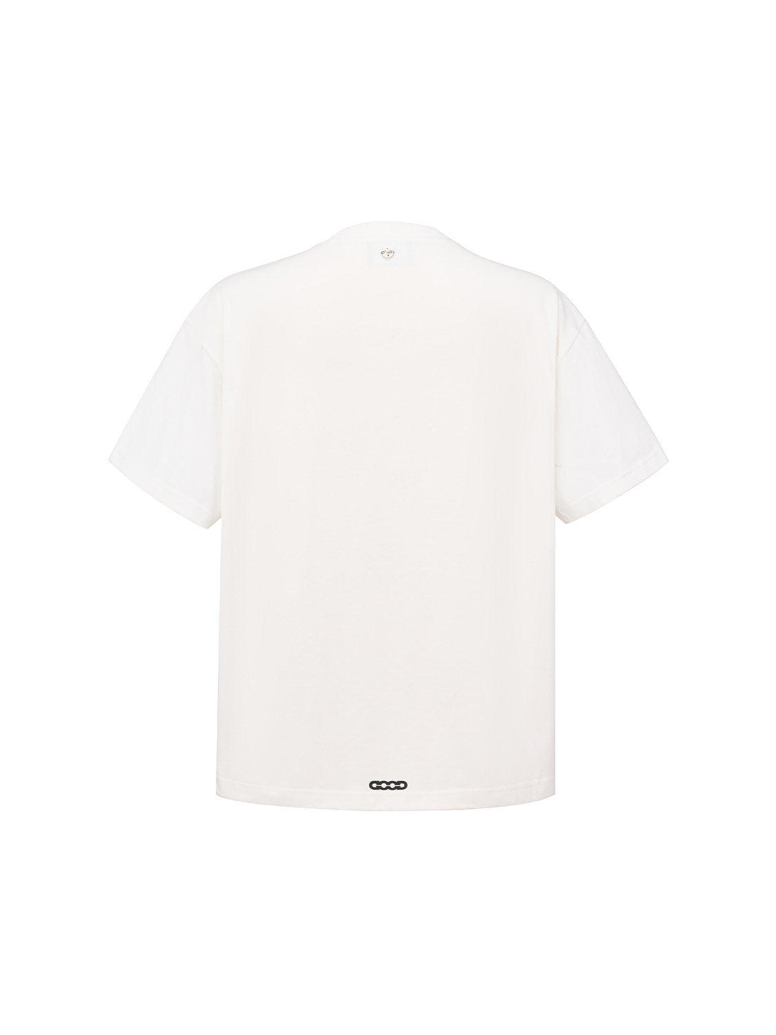 GOODBRAND26SS Rainbow Rhinestone Stacked Logo T-shirt