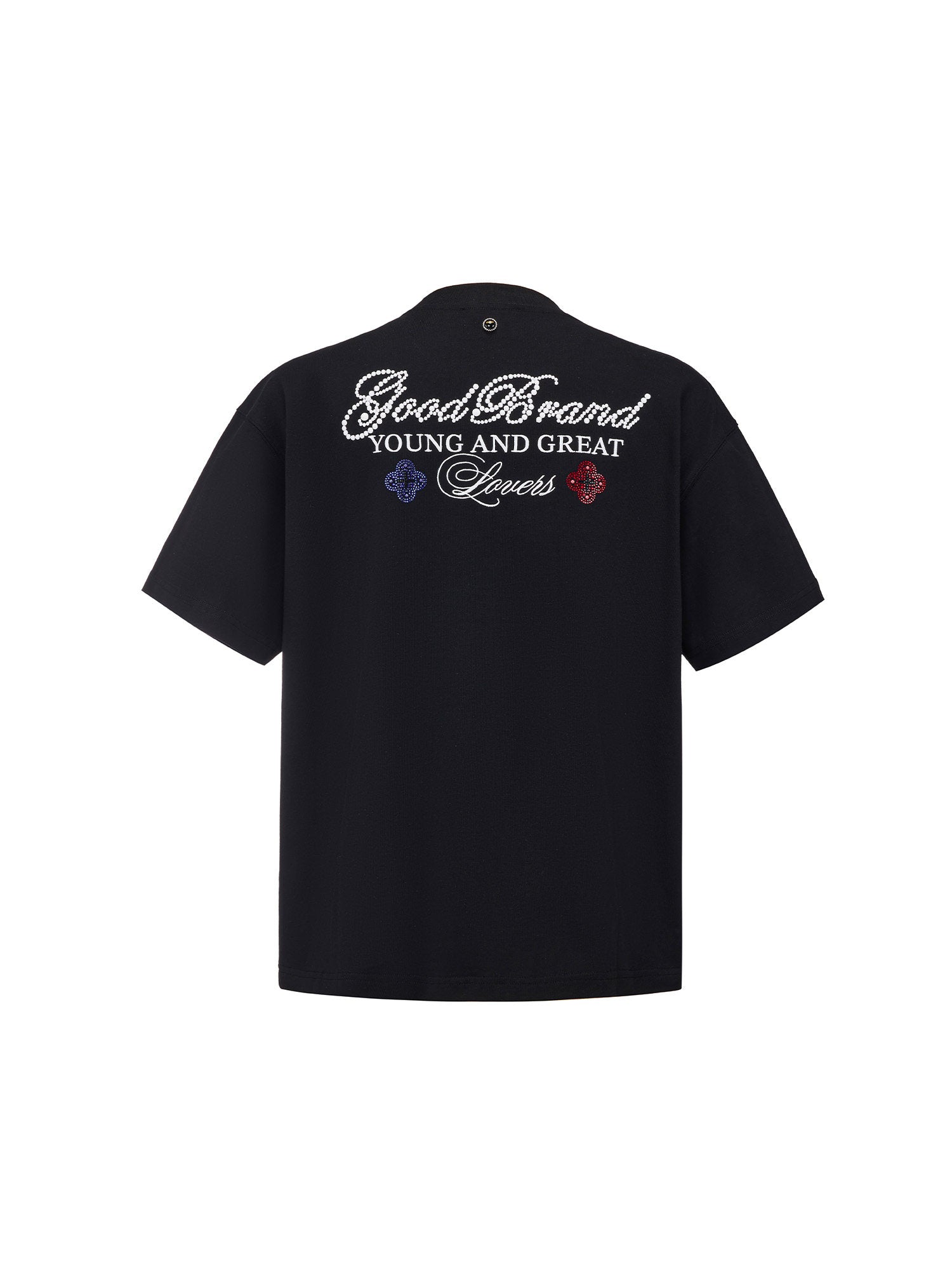 GOODBRAND 26SS Colorful Clover Rhinestone Unisex T-shirt