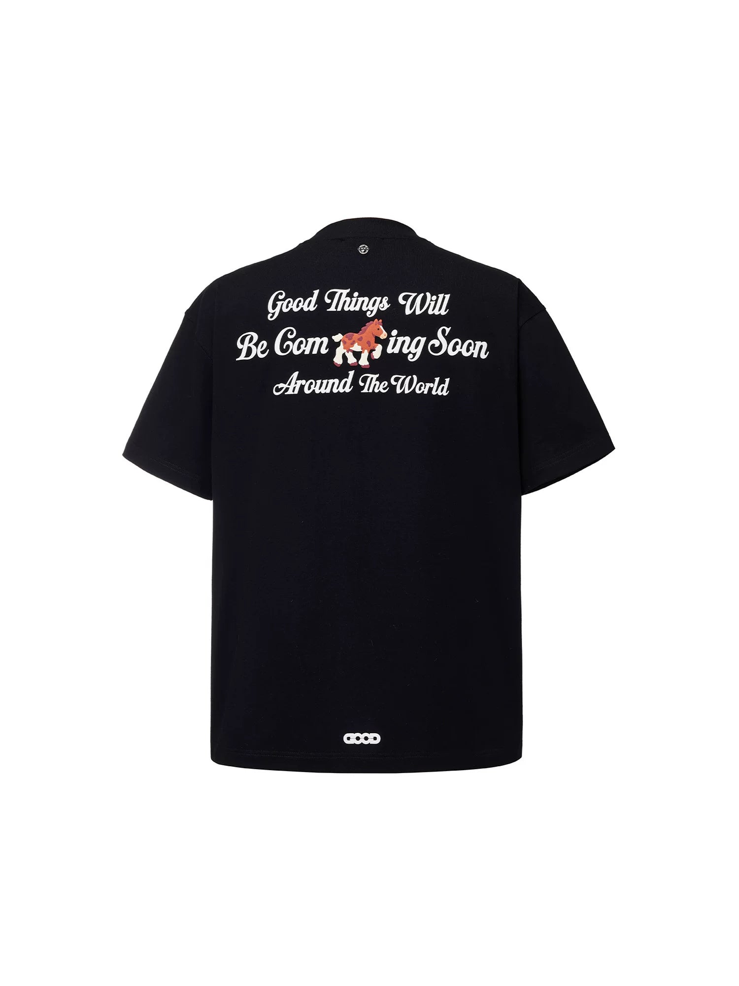 GOODBRAND 26SS Western Cowboy Puff Print T-shirt
