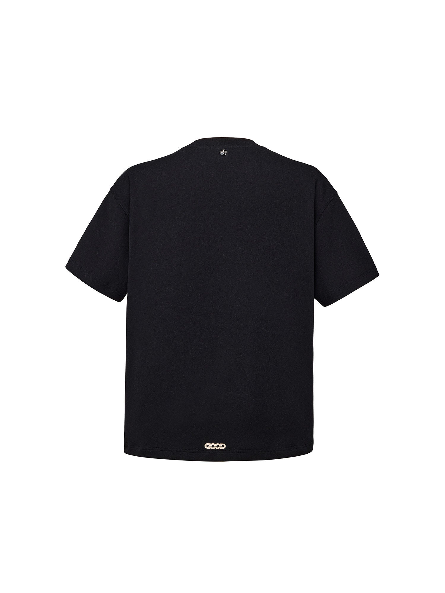 GOODBRAND 26SS Champagne Rhinestone Slogan T-shirt