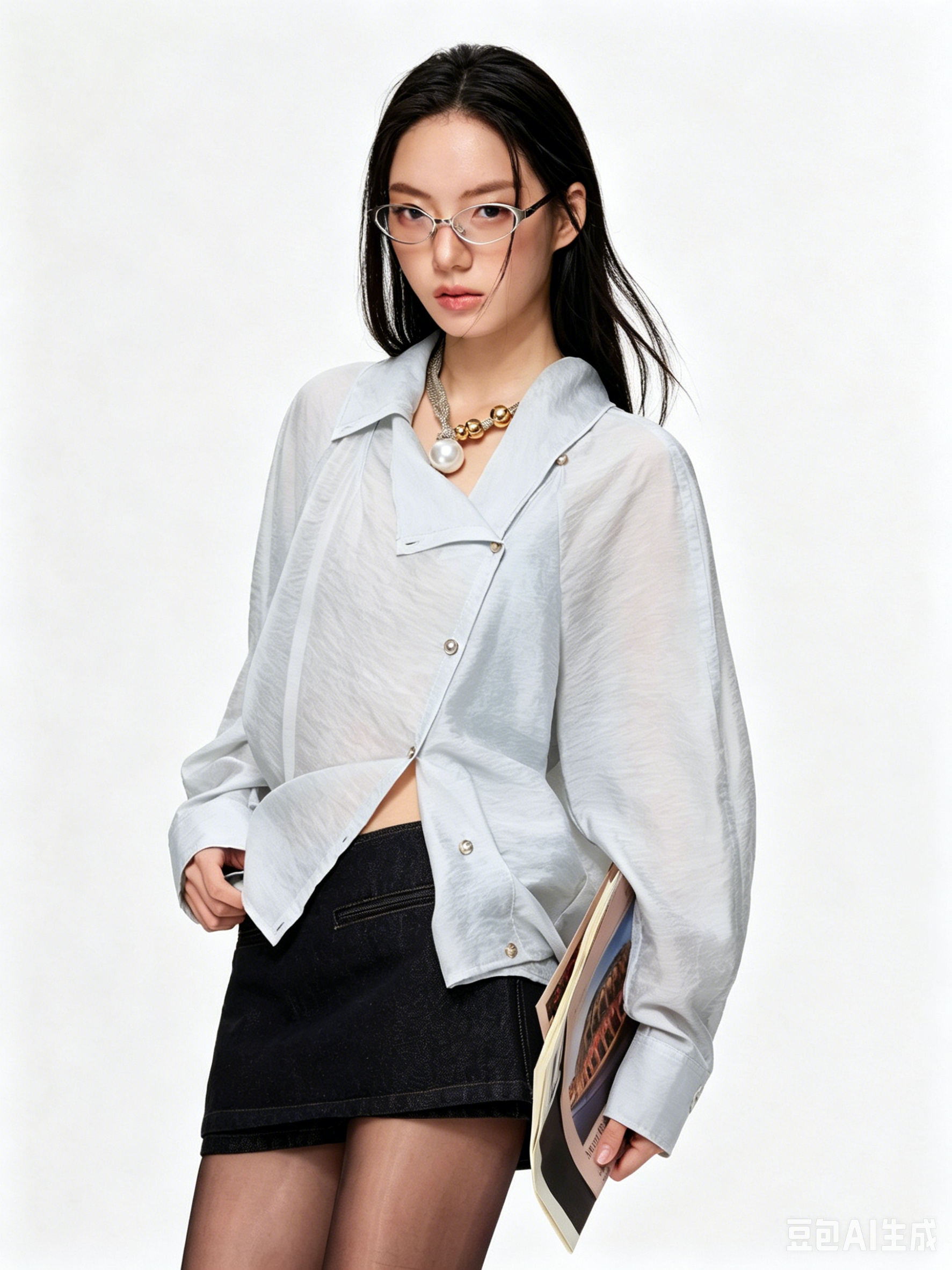 Not Boring Oversized Casual Shirt