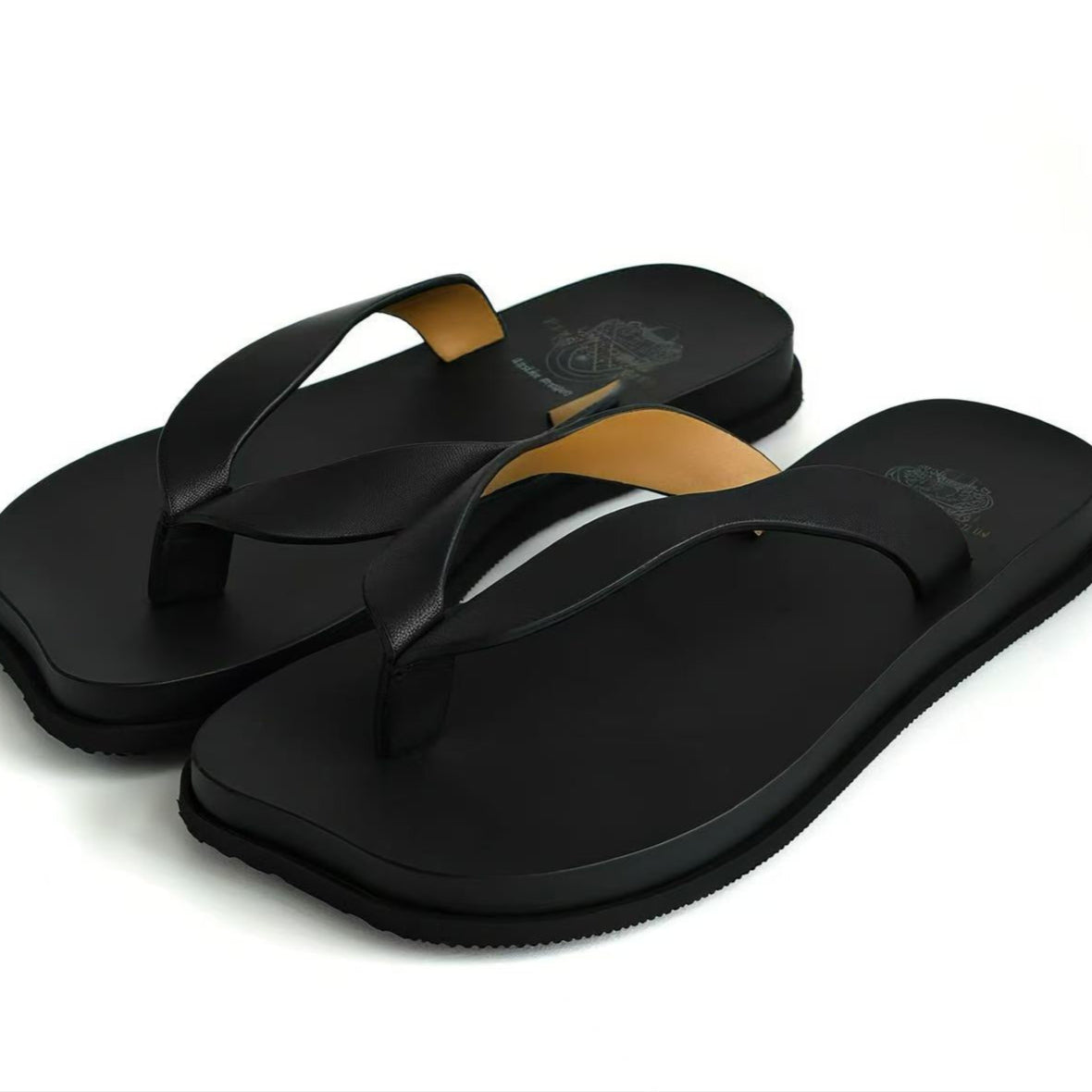 Epide Prefab Sheepskin Flip Flop Slippers