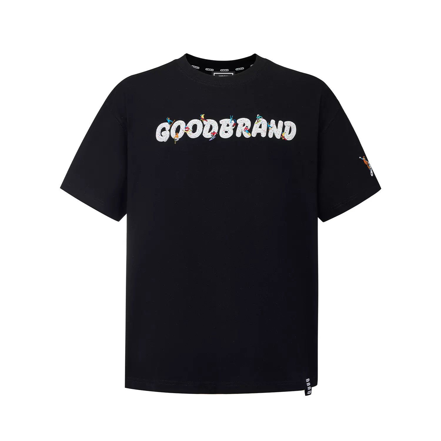 GOODBRAND26SS Ski Mountain Embroidered Unisex T-shirt