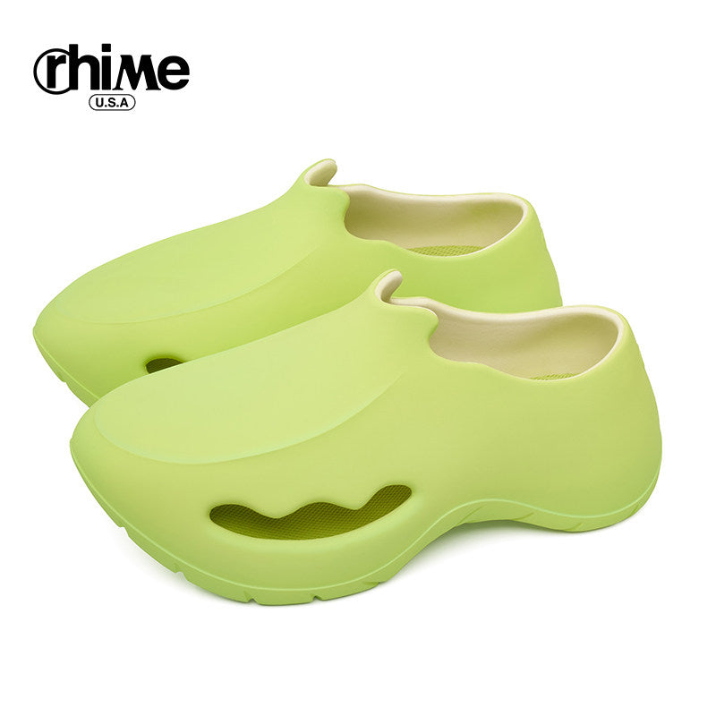RHIME USA Lightweight Height Boost Casual Platform Slide Clog